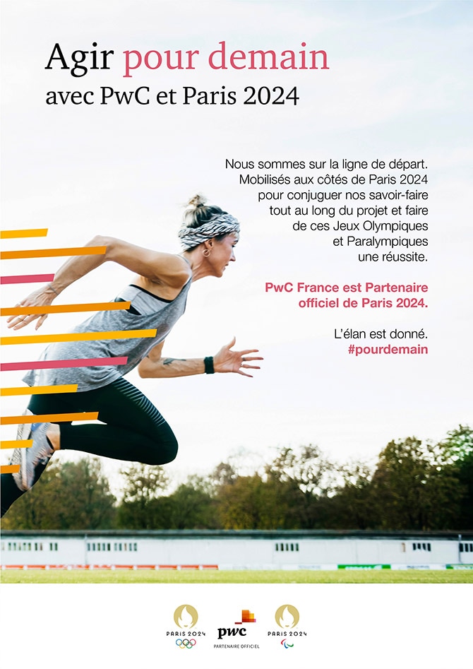 PwC France devient partenaire officiel des Jeux Olympiques et