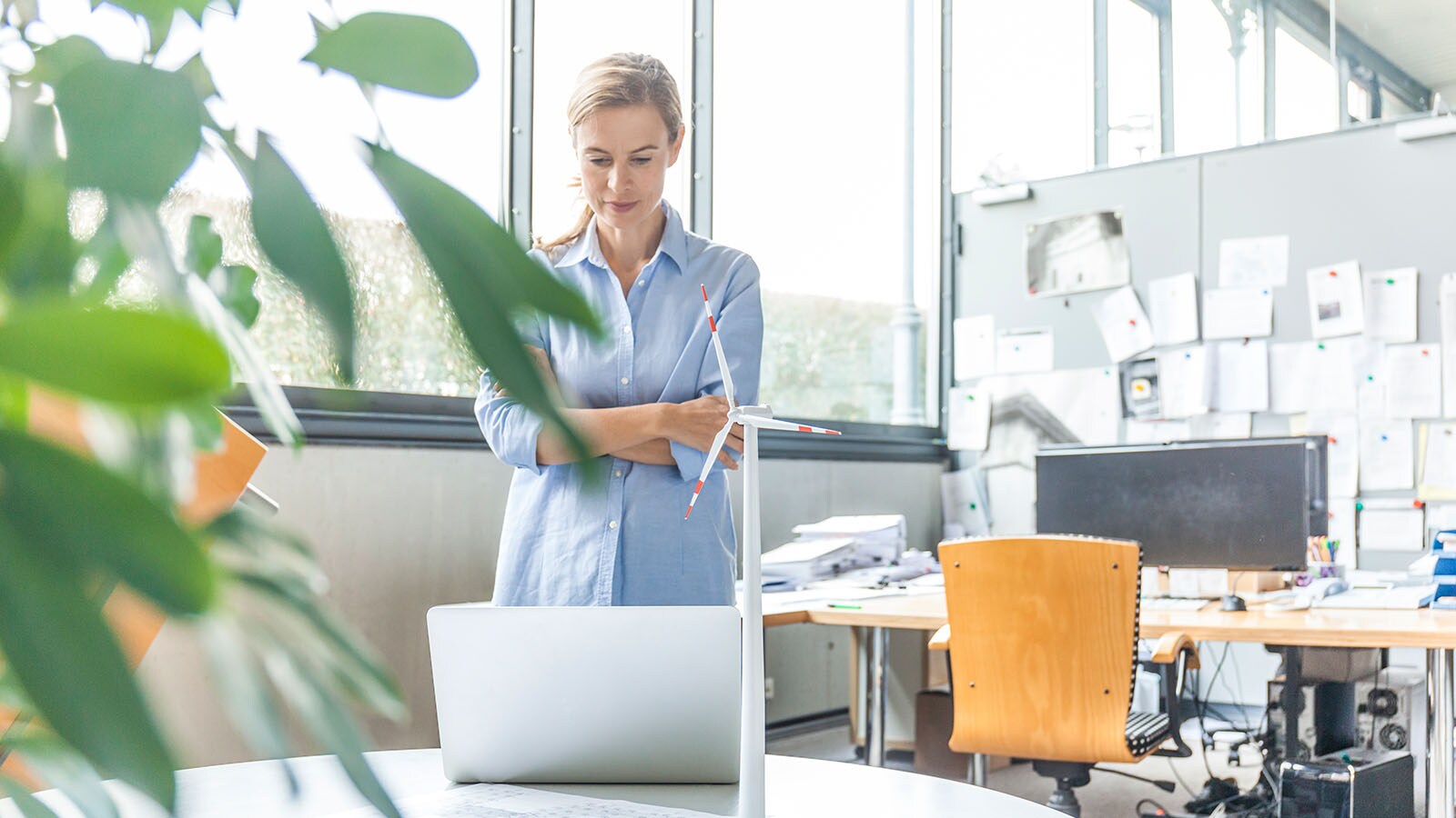 Personne dans un bureau